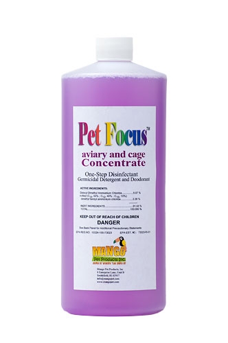 Pet Focus Aviary and Cage Disinfectant